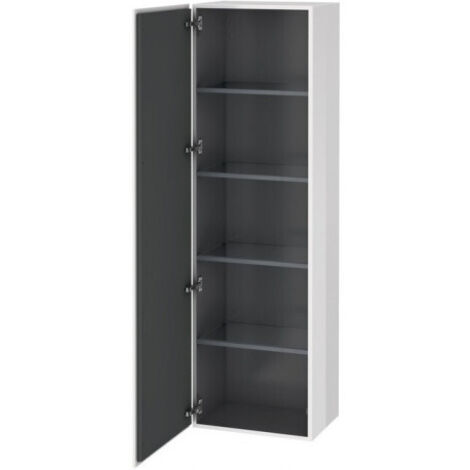 Duravit L-Cube armoire haute, 1 porte charnière à gauche,