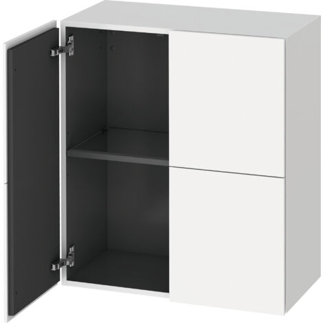Duravit L-Cube armoire mi-haute, largeur 700mm, profondeur 363mm,