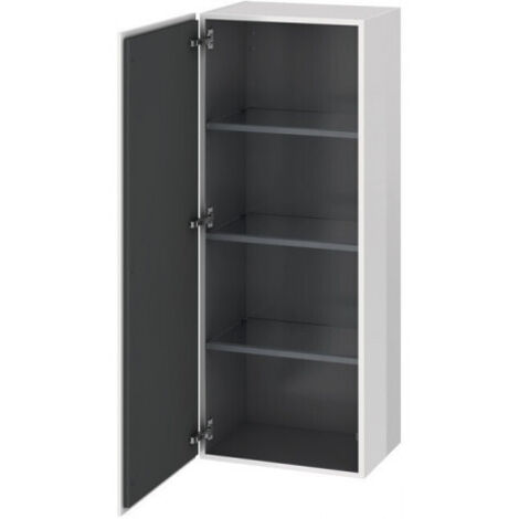 Duravit L-Cube Armoires mi-hautes, 1 porte charnière à droite,