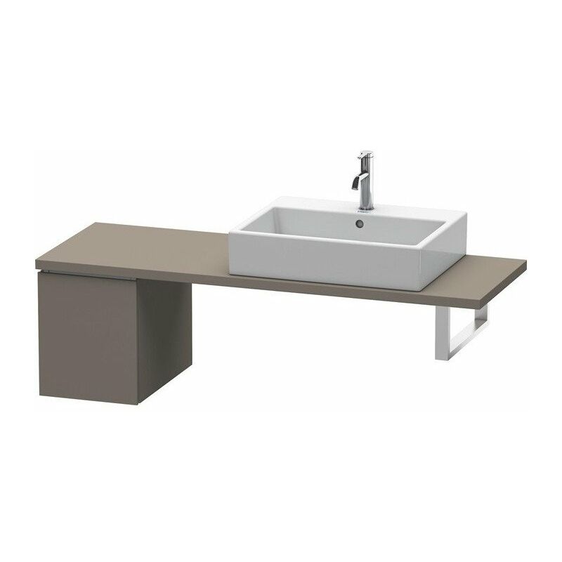 

Duravit - Consola baja L-CUBE 320x477x400mm franela gris satinado