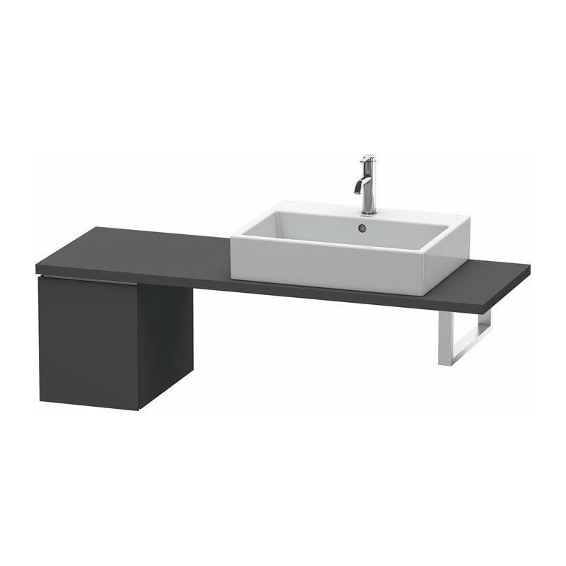 

Duravit - Consola baja L-CUBE 320x477x400mm grafito mate