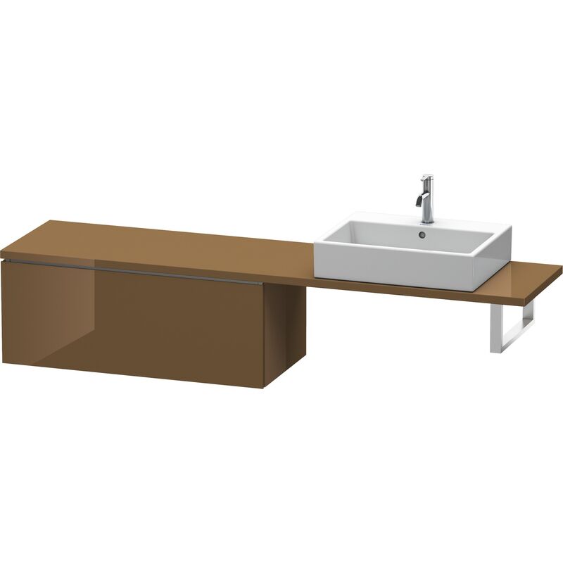 

Duravit L-Cube Base para consola, anchura 1020mm, profundidad 477mm, 1 cajón, color: Marrón Oliva Laca Alto Brillo - LC584306161