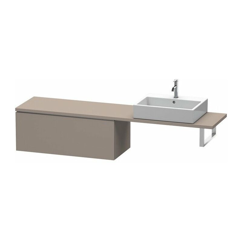 

Duravit - Consola base L-CUBE 1020x477x400mm basalto mate