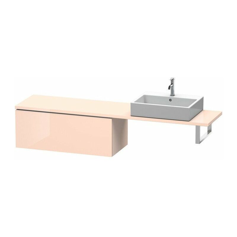 

Duravit - Consola baja L-CUBE 1020x477x400mm alto brillo albaricoque perla