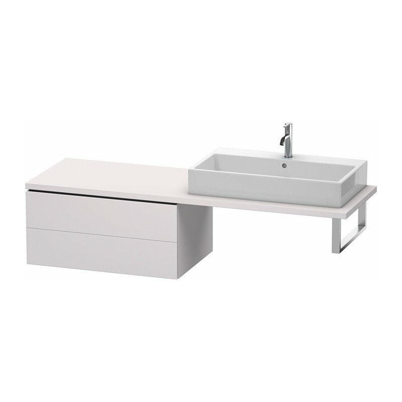 

Duravit - Consola baja L-CUBE 400x820x547mm blanco satinado lila