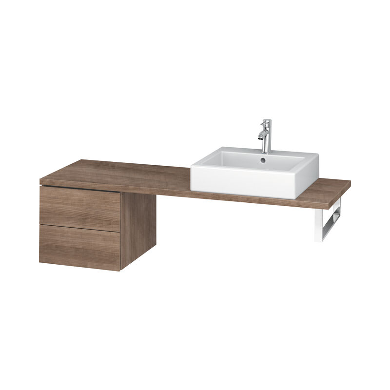 

Duravit L-Cube Base para consola, anchura 420mm, profundidad 477mm, 2 cajones, color: Cerezo del Tesino - LC582607373