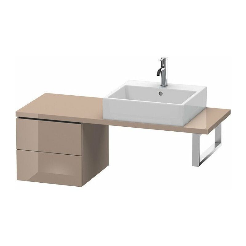 

Duravit - Consola baja L-CUBE 400x420x477mm capuchino alto brillo