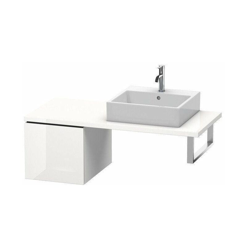

Consola baja L-CUBE 400x420x547mm blanco lila brillante