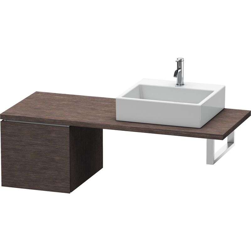 

Duravit L-Cube Base para consola, anchura 420mm, profundidad 547mm, 1 cajón, color: roble oscuro cepillado chapa de madera auténtica - LC583107272