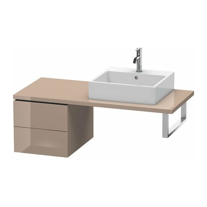 

Duravit - Consola baja L-CUBE 400x420x547mm capuchino alto brillo