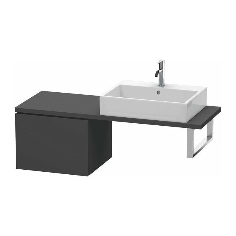 

Duravit - Consola baja L-CUBE 400x520x477mm grafito mate
