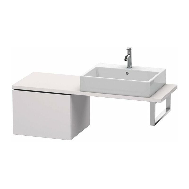 

Duravit - Consola baja L-CUBE 400x520x477mm blanco satinado lila