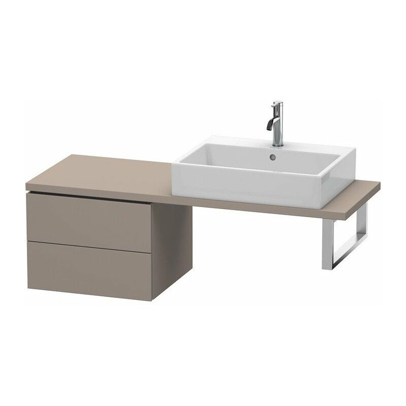 

Consola baja L-CUBE 400x520x477mm basalto mate