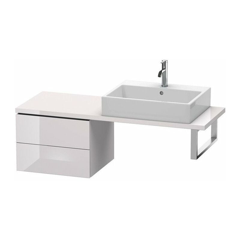 

Duravit - Consola baja L-CUBE 400x520x477mm blanco lila brillante