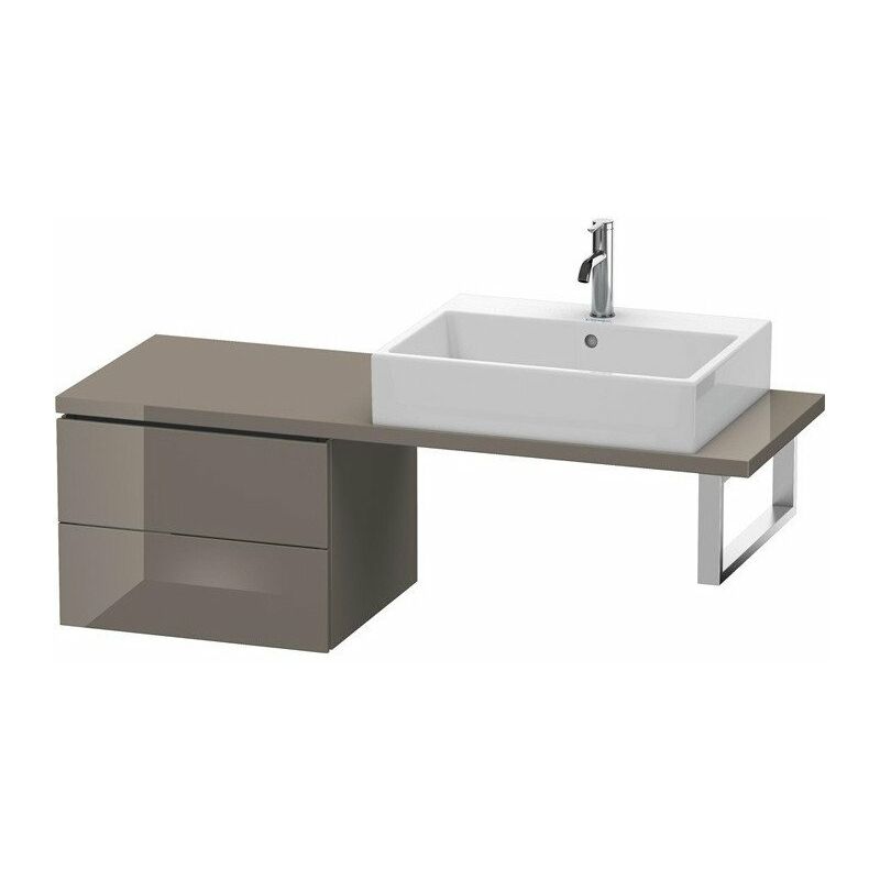 

Duravit - Armario consola bajo L-CUBE 400x520x477mm franela gris brillante