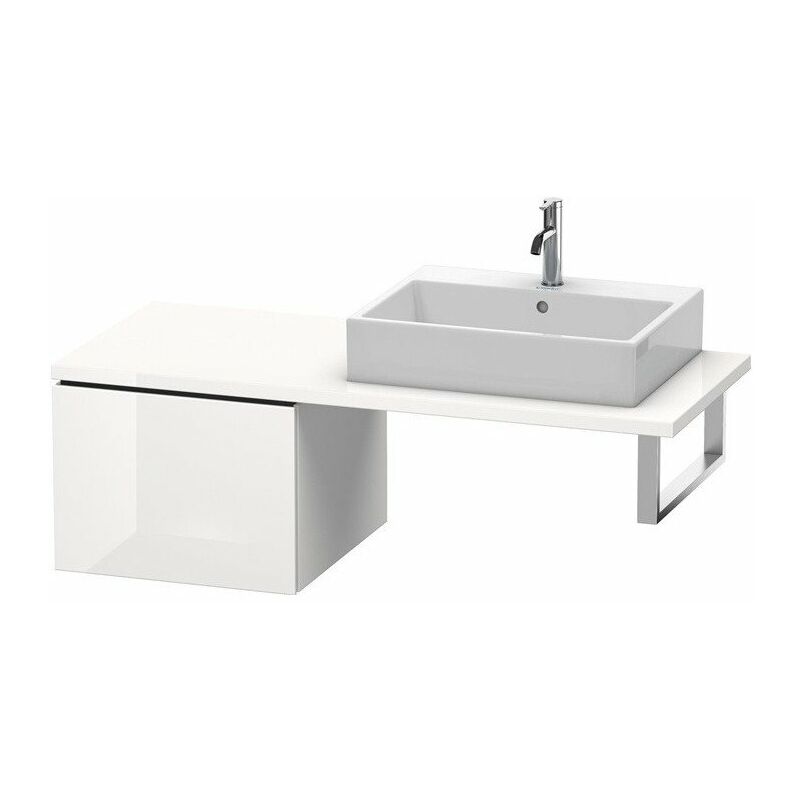 

Consola baja L-CUBE 400x520x547mm blanco brillo falta