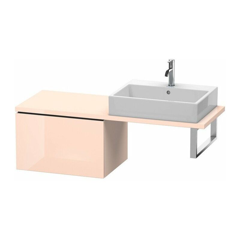 

Duravit - Consola baja L-CUBE 400x620x477mm perla albaricoque alto brillo