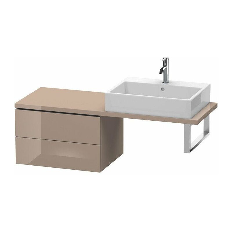 

Duravit - Consola baja L-CUBE 400x620x477mm alto brillo capuchino