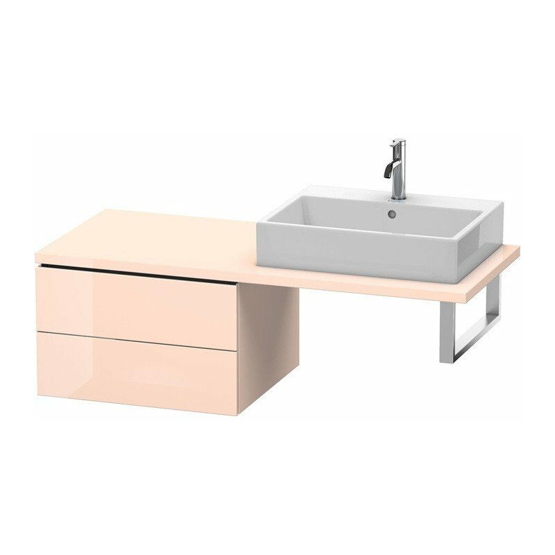 

Duravit - Consola baja L-CUBE 400x620x547mm perla albaricoque alto brillo