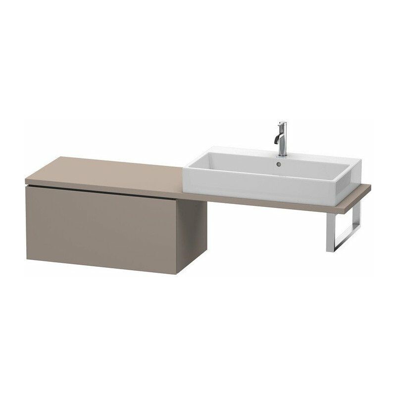 

Duravit - Consola baja L-CUBE 400x820x477mm basalto mate