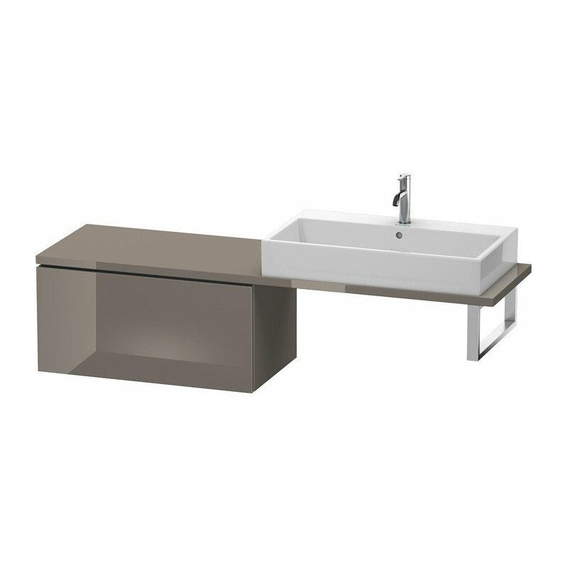 

Duravit - Armario consola bajo L-CUBE 400x820x477mm franela gris brillante