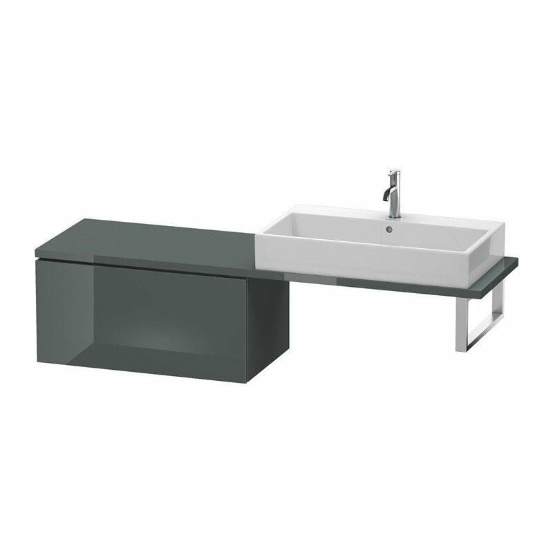 

Duravit - Consola baja L-CUBE 400x820x477mm Gris Doloaveci brillante