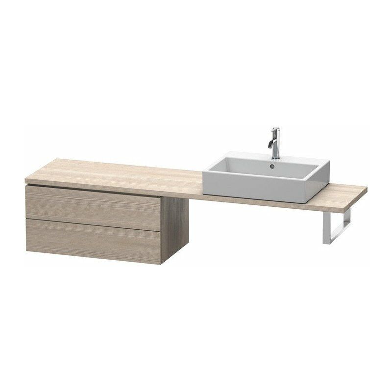 

Duravit - Consola baja L-CUBE 820x477x400mm pino plateado