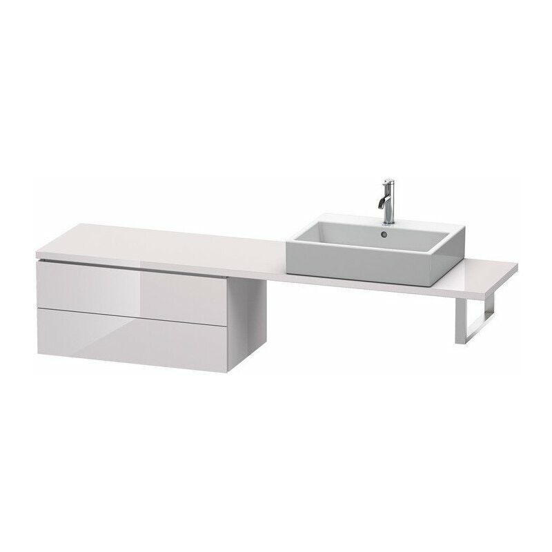 

Duravit - Consola baja L-CUBE 820x477x400mm blanco lila brillo