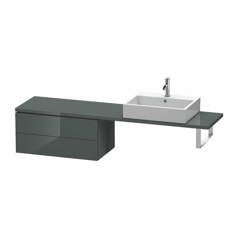 

Duravit - Consola baja L-CUBE 820x477x400mm Gris Doloaveci brillante