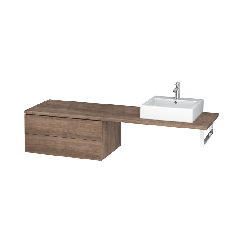 

Duravit L-Cube Base para consola, anchura 820mm, profundidad 547mm, 2 cajones, color: Cerezo del Tesino - LC585907373