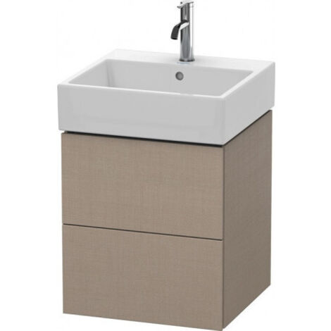 Duravit L-Cube bâti-support lavabo suspendu, 2 tiroirs,