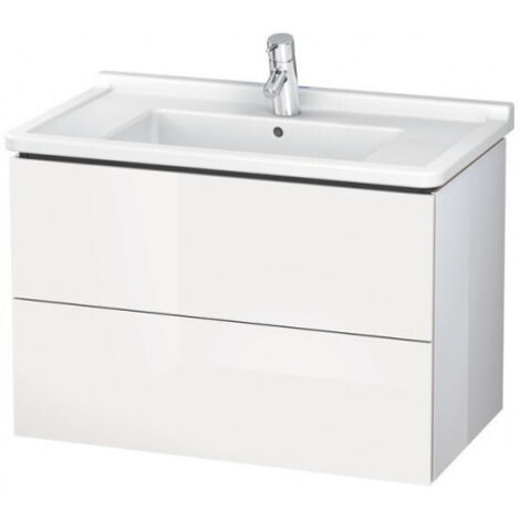 Duravit L-Cube bâti-support lavabo suspendu, 2 tiroirs,