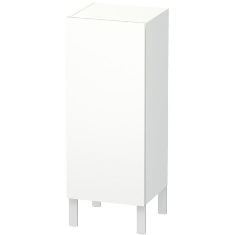Duravit L-Cube Demi meuble haut individuel 1 porte, 2 étagères en
