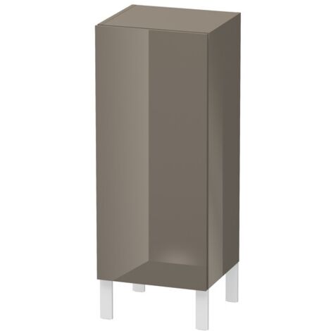 Duravit L-Cube Demi meuble haut individuel 1 porte, 2 étagères en