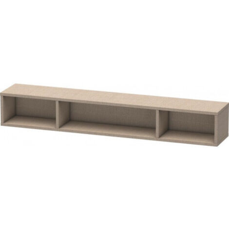 Duravit L-Cube Élément d'étagère horizontal, 3 compartiments,
