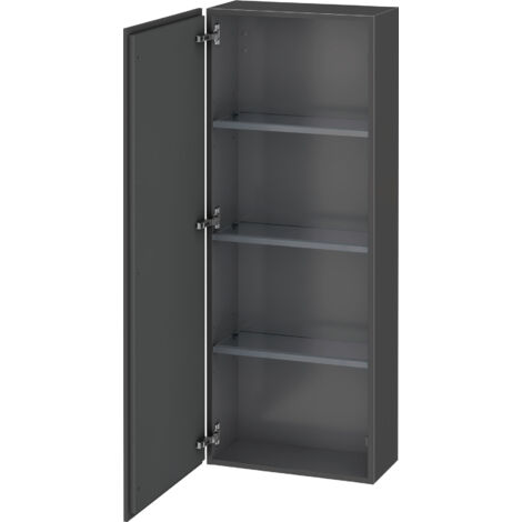 Duravit L-Cube Halbhochschrank, Breite 500mm, Tiefe 243mm, 1 Tür,