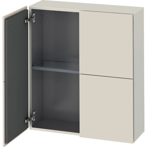 Duravit L-Cube Halbhochschrank, Breite 700mm, Tiefe 243mm, 2