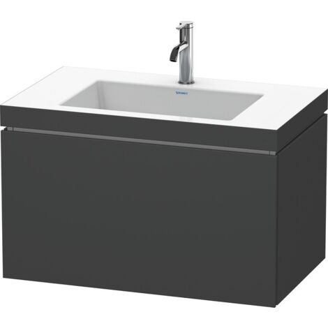 Duravit L-Cube meuble lavabo c-coller avec socle, suspendu au