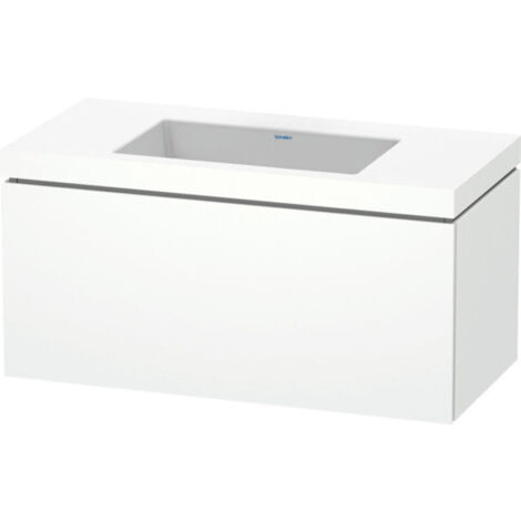 Duravit L-Cube Meuble lave-mains c-bonded avec base murale,