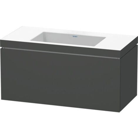 Duravit L-Cube Meuble lave-mains c-bonded avec base murale,