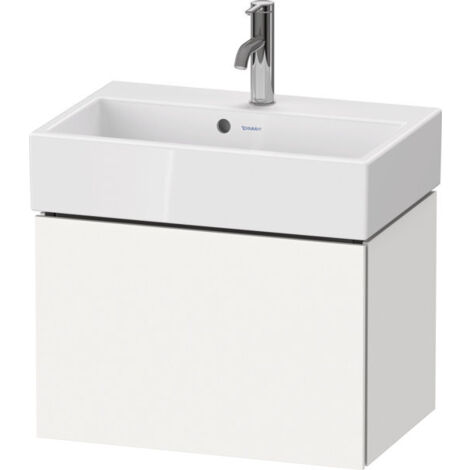 Duravit L-Cube meuble sous-lavabo mural Compact, 1 tiroir,