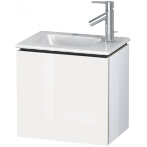 Duravit L-Cube Meuble sous-lavabo suspendu, 1 porte, charnière à