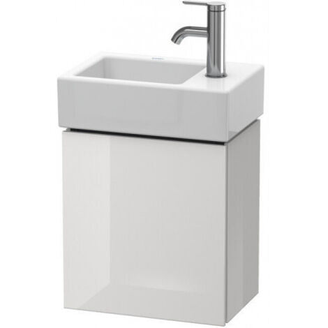 Duravit L-Cube Meuble sous-lavabo suspendu, 1 porte, charnière à