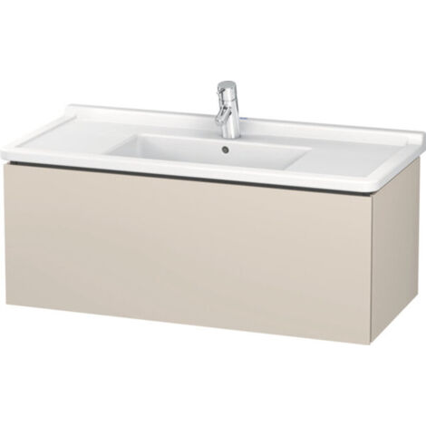Duravit L-Cube Meuble sous-lavabo suspendu, 1 tiroir, 1020mm,