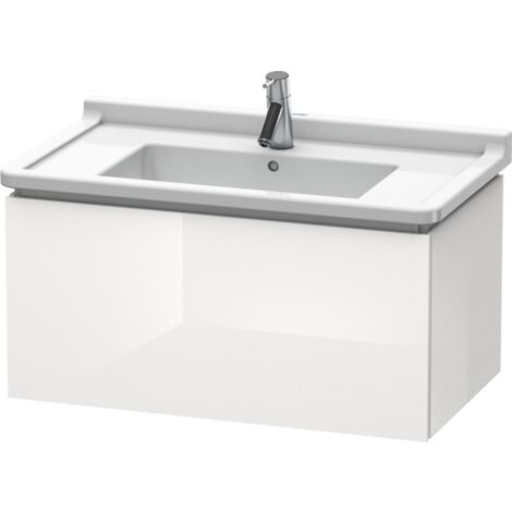 Duravit L-Cube Meuble sous-lavabo suspendu, 1 tiroir, 820mm, pour