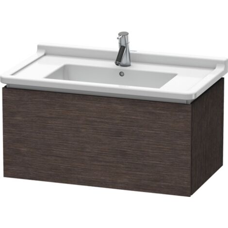 Duravit L-Cube Meuble sous-lavabo suspendu, 1 tiroir, 820mm, pour