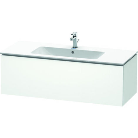 Duravit L-Cube Meuble sous-lavabo suspendu, 1 tiroir, largeur :