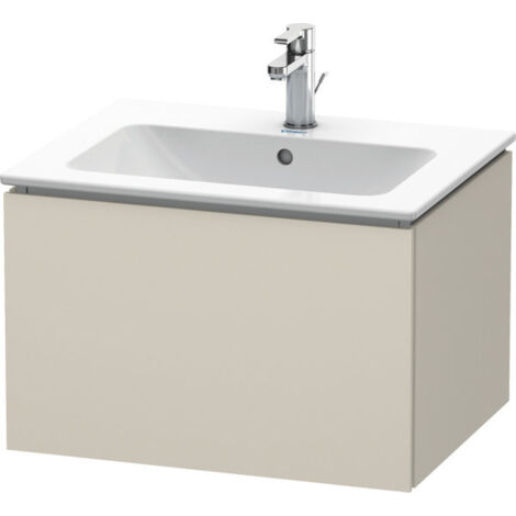 Duravit L-Cube Meuble sous-lavabo suspendu, 1 tiroir, largeur :