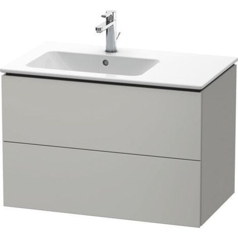 Duravit L-Cube Meuble sous-lavabo suspendu, 2 tiroirs, vasque à