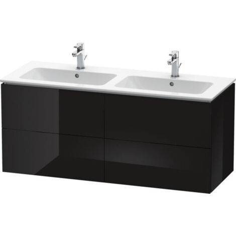 Duravit L-Cube Meuble sous-lavabo suspendu, 4 tiroirs, largeur :